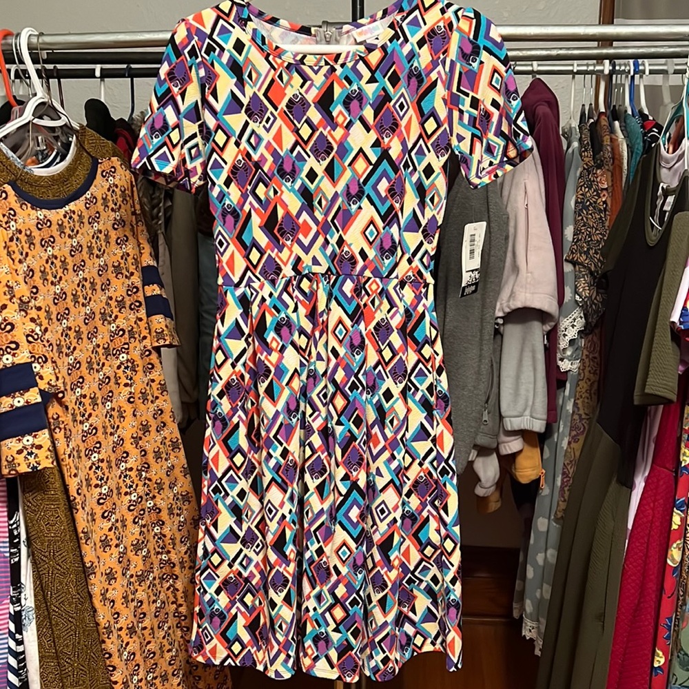 NWT- Maleficent Lularoe Amelia-S